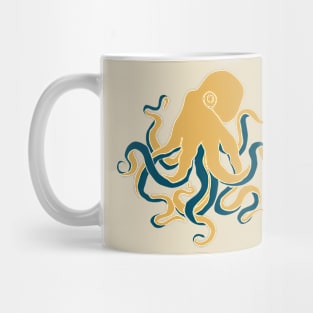 Mustard octopus Mug